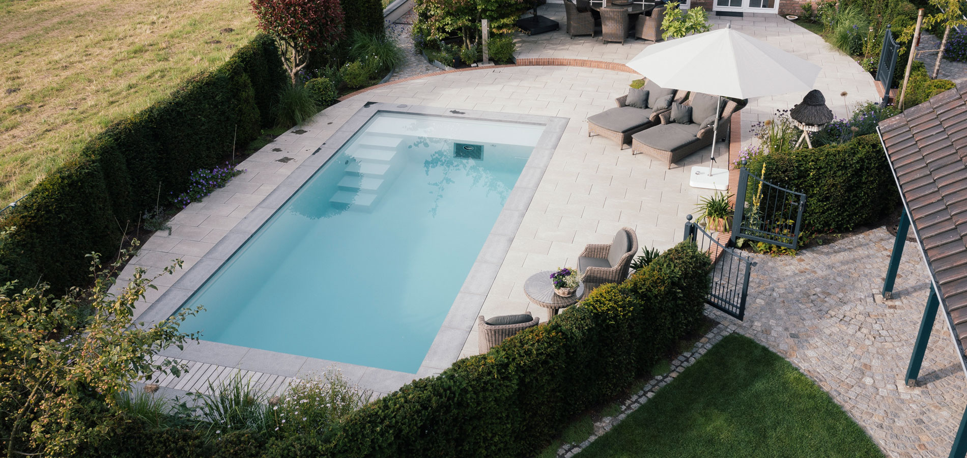 Gartenhof K�sters - Privatgarten Begheim II